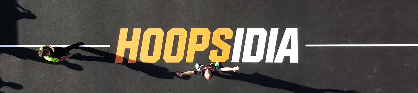 Hoopsidia New Basketball Court with Mega Slam Hoops Hoopsidia New Basketball Court with Mega Slam Hoops