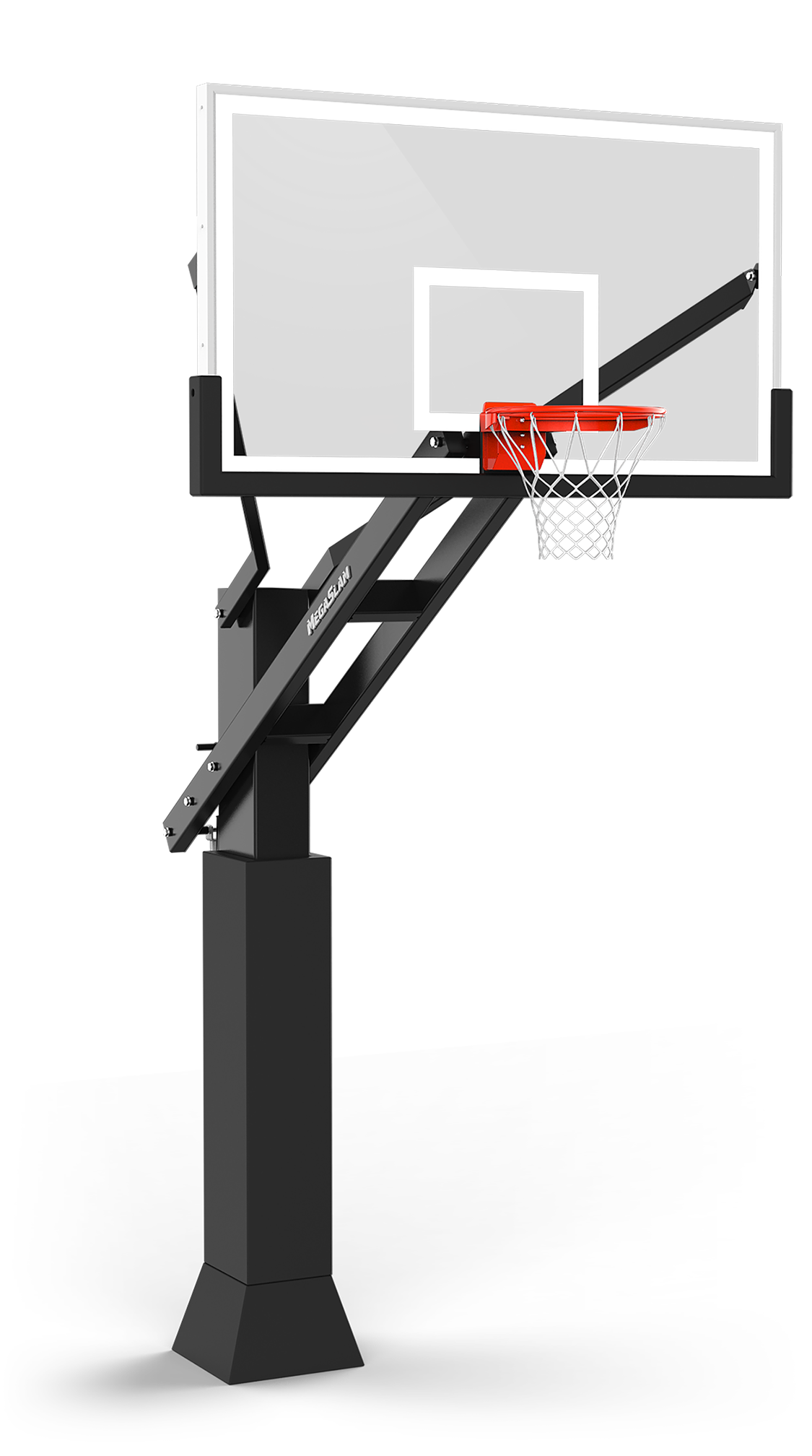 megaslam xl outdoor basketball goal mega slam hoops