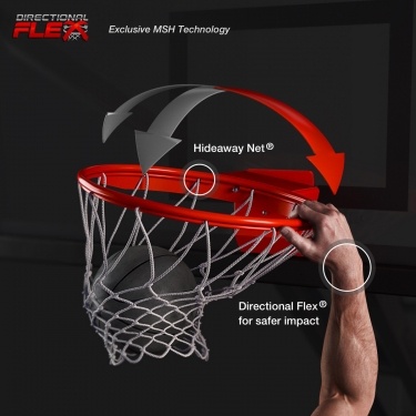 Spalding Slam-Dunk 5x5/4 Mount Pro Breakaway Basketball Goal