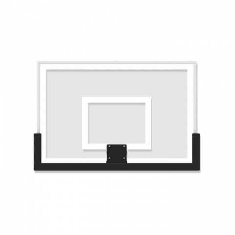54" Glass Backboard