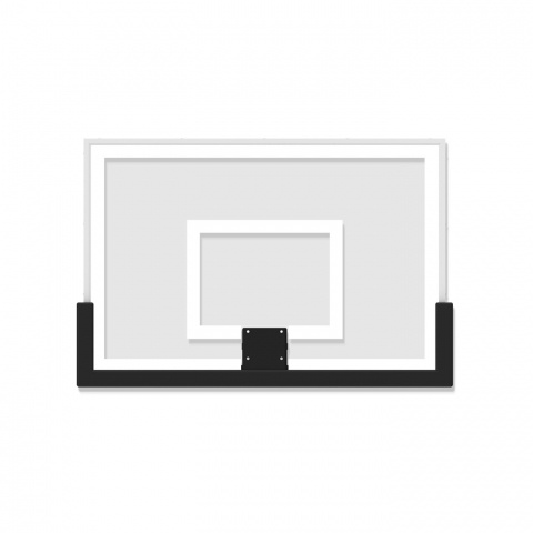 54" Glass Backboard