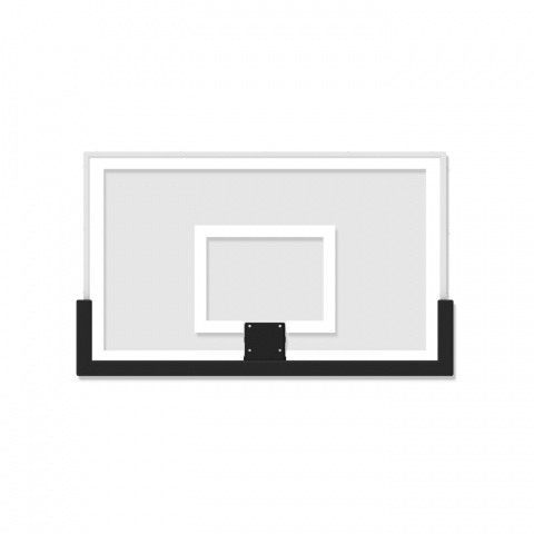 60" Glass Backboard